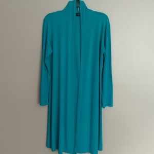 Long Open Front Cardigan